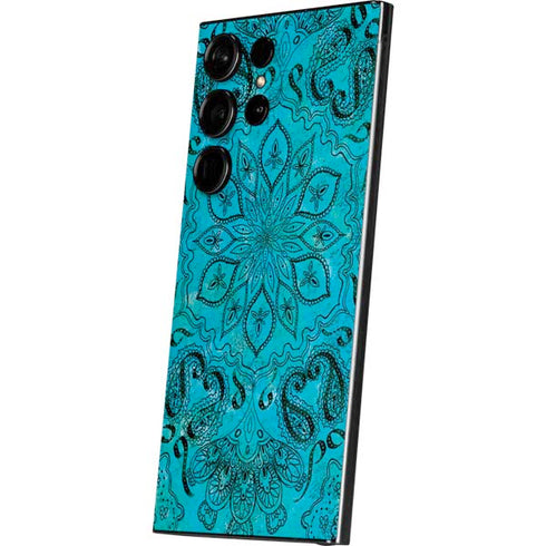 Blue Zen Ginseng Galaxy S24 Ultra Skin