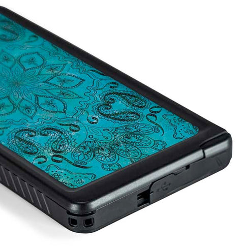 Blue Zen Ginseng Galaxy S24 Ultra Waterproof Case