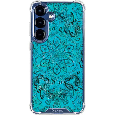 Blue Zen Ginseng Galaxy S25 FE Clear Case