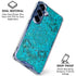 Blue Zen Ginseng Galaxy S25 Plus Clear Case