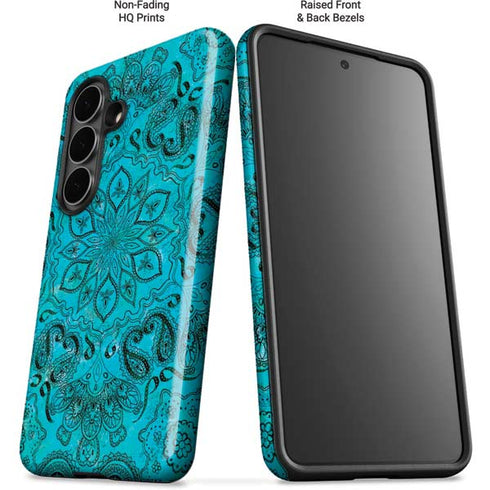 Blue Zen Ginseng Galaxy S26 Plus Impact Case