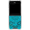 Blue Zen Ginseng Galaxy Z Flip6 Clear Case