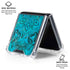 Blue Zen Ginseng Galaxy Z Flip6 Clear Case
