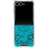 Blue Zen Ginseng Galaxy Z Flip7 Clear Case