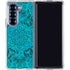 Blue Zen Ginseng Galaxy Z Fold6 Clear Case