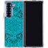 Blue Zen Ginseng Galaxy Z Fold7 Clear Case