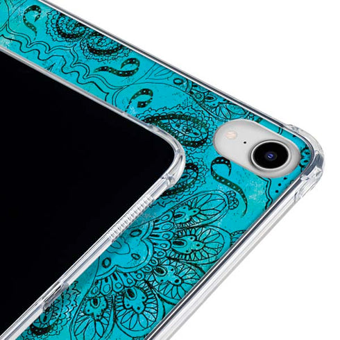 Blue Zen Ginseng iPad 11th Gen (2025) Clear Case