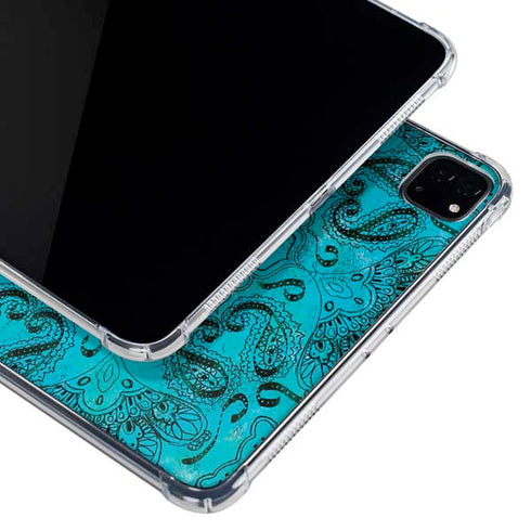 Blue Zen Ginseng iPad Pro 11in (2024) Clear Case