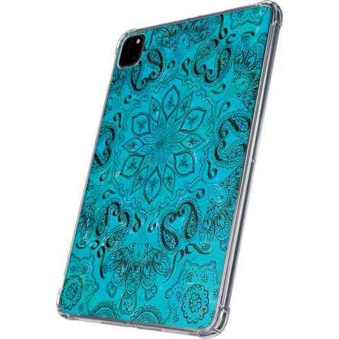 Blue Zen Ginseng iPad Pro 11in (2024) Clear Case