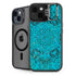 Blue Zen Ginseng iPhone 13 Kickstand Case