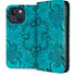 Blue Zen Ginseng iPhone 14 Plus Folio Case