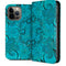 Blue Zen Ginseng iPhone 14 Pro Max Folio Case