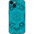 Blue Zen Ginseng iPhone 15 Skin