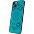 Blue Zen Ginseng iPhone 15 Skin