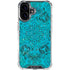 Blue Zen Ginseng iPhone 16 Clear Case