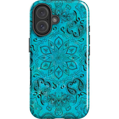 Blue Zen Ginseng iPhone 16 Impact Case