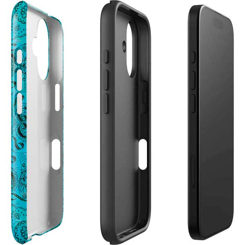 Blue Zen Ginseng iPhone 16 Impact Case