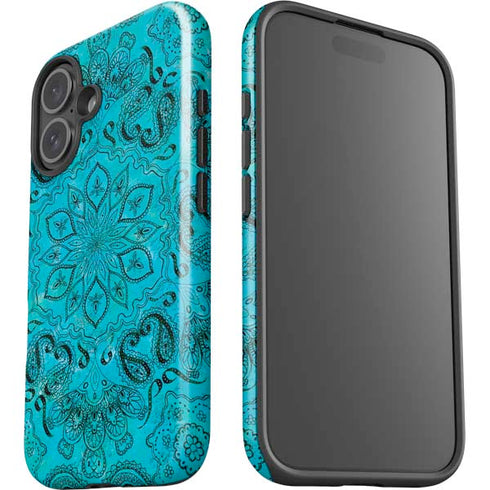Blue Zen Ginseng iPhone 16 Impact Case