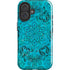 Blue Zen Ginseng iPhone 16 Plus Impact Case