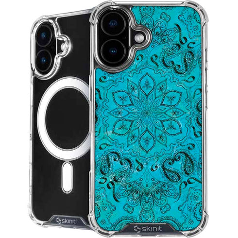 Blue Zen Ginseng iPhone 16 Plus MagSafe Case