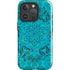 Blue Zen Ginseng iPhone 16 Pro Impact Case