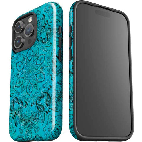 Blue Zen Ginseng iPhone 16 Pro Impact Case