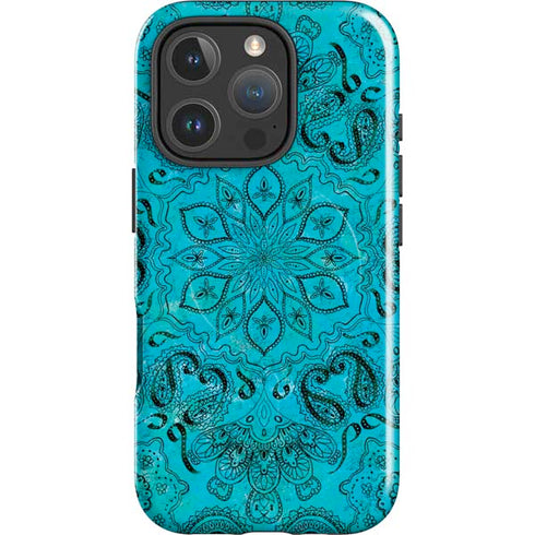 Blue Zen Ginseng iPhone 16 Pro Magsafe Impact Case