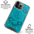 Blue Zen Ginseng iPhone 16 Pro Max Clear Case
