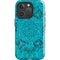 Blue Zen Ginseng iPhone 16 Pro Max Impact Case