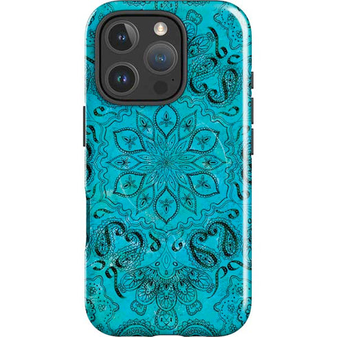 Blue Zen Ginseng iPhone 16 Pro Max Magsafe Impact Case