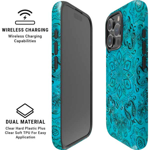 Blue Zen Ginseng iPhone 16 Pro Max Magsafe Impact Case