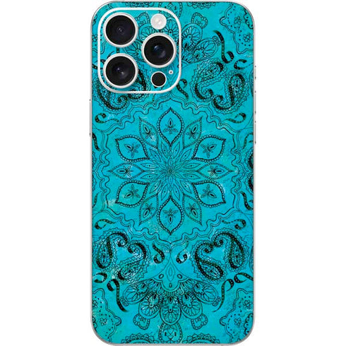 Blue Zen Ginseng iPhone 16 Pro Max Skin