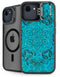 Blue Zen Ginseng iPhone 16e Kickstand Case