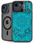 Blue Zen Ginseng iPhone 16e Kickstand Case