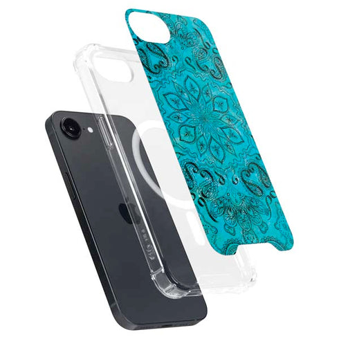 Blue Zen Ginseng iPhone 16e MagSafe Case