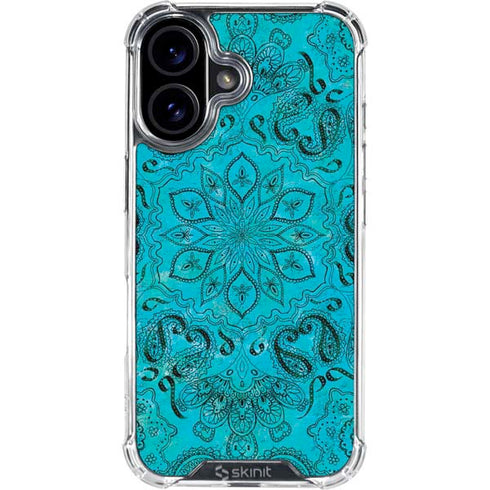 Blue Zen Ginseng iPhone 17 Clear Case