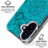 Blue Zen Ginseng iPhone 17 Clear Case