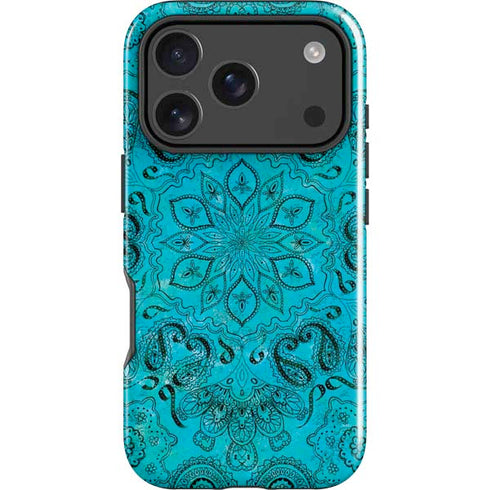 Blue Zen Ginseng iPhone 17 Pro Impact Case