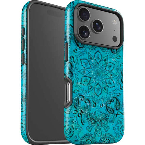 Blue Zen Ginseng iPhone 17 Pro Impact Case