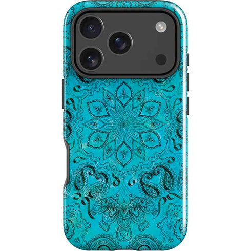 Blue Zen Ginseng iPhone 17 Pro Max Impact Case