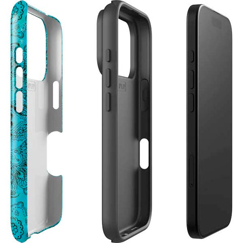 Blue Zen Ginseng iPhone 17 Pro Max Impact Case
