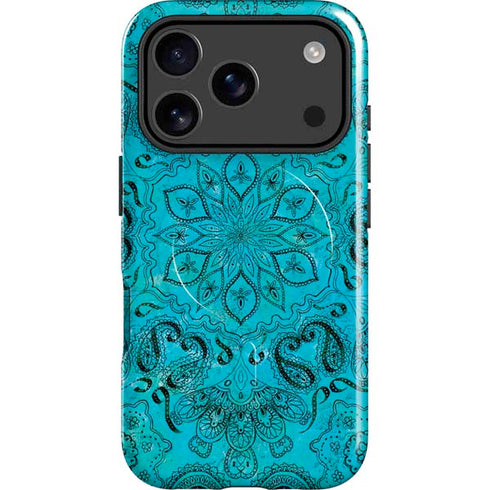 Blue Zen Ginseng iPhone 17 Pro Max Magsafe Impact Case