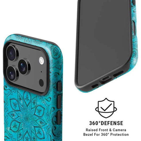 Blue Zen Ginseng iPhone 17 Pro Max Magsafe Impact Case
