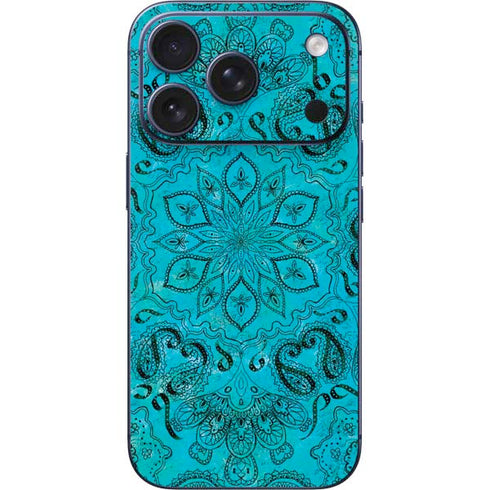Blue Zen Ginseng iPhone 17 Pro Max Skin