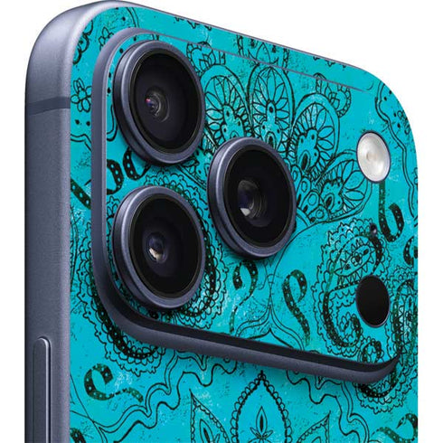 Blue Zen Ginseng iPhone 17 Pro Skin