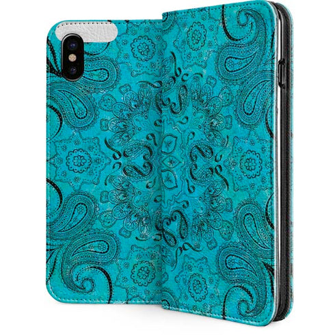 Blue Zen Ginseng iPhone 8 Folio Case