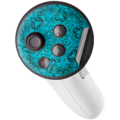 Blue Zen Ginseng Meta Quest 3S Skin