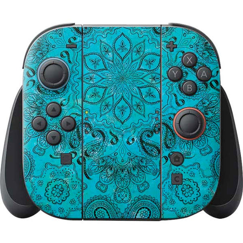 Blue Zen Ginseng Nintendo Switch 2 (2025) Joy-Con Controller Skin
