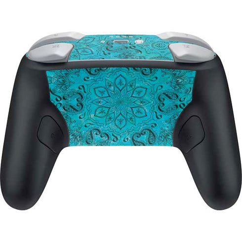 Blue Zen Ginseng Nintendo Switch 2 (2025) Pro Controller Skin