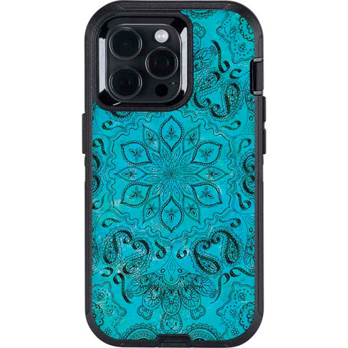 Blue Zen Ginseng Otterbox Defender iPhone Skin